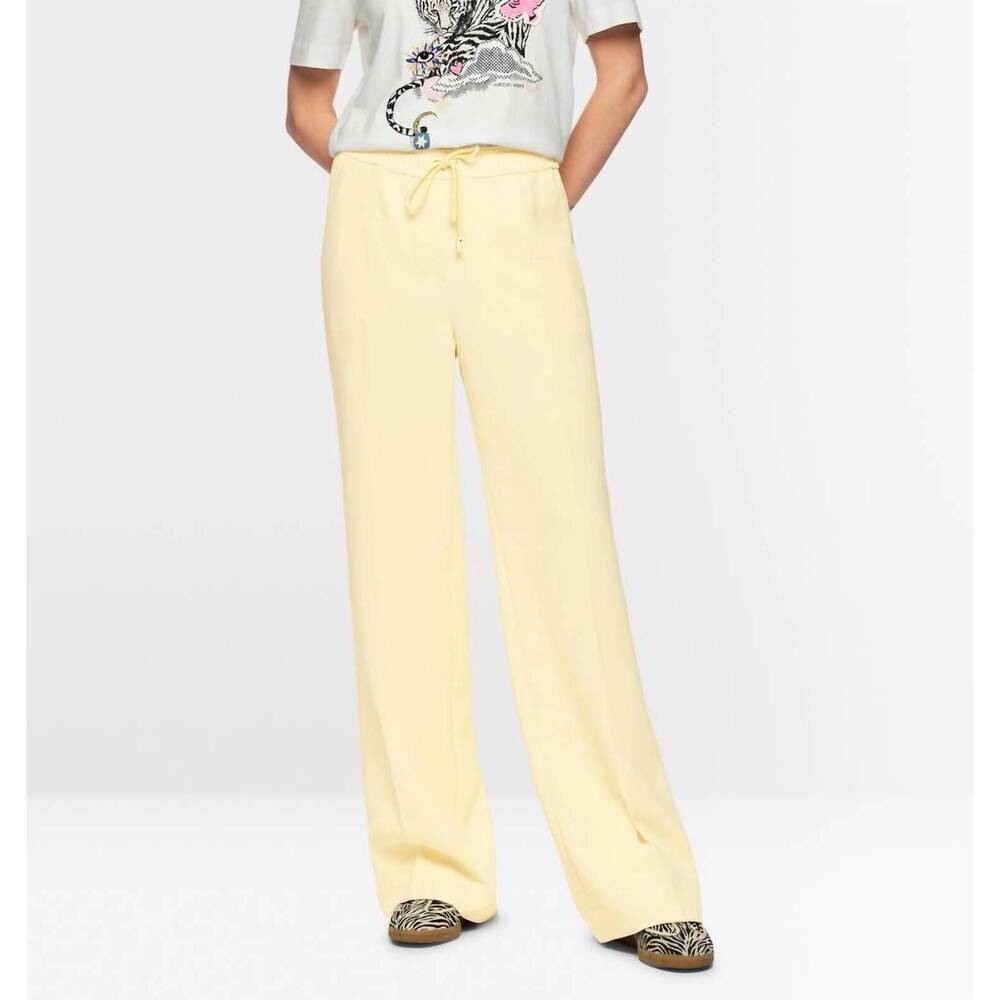 NEW MARC CAIN welkom wide trousers in 407-yellow